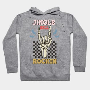 skeleton chistmas, jingle bell rockin Hoodie